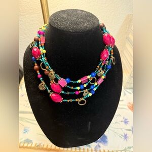 Multicolor Beaded Necklace